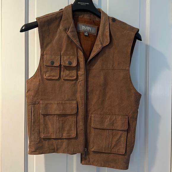 Wilson’s Leather Leather Vest - Picture 1 of 6